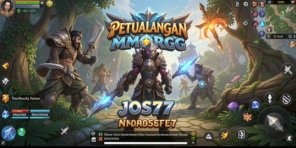 Tampilan gameplay JOS77 yang menakjubkan dalam dunia MMORPG.