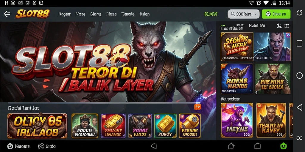Gameplay menakutkan SLOT88 dengan suasana Horror yang mencekam.
