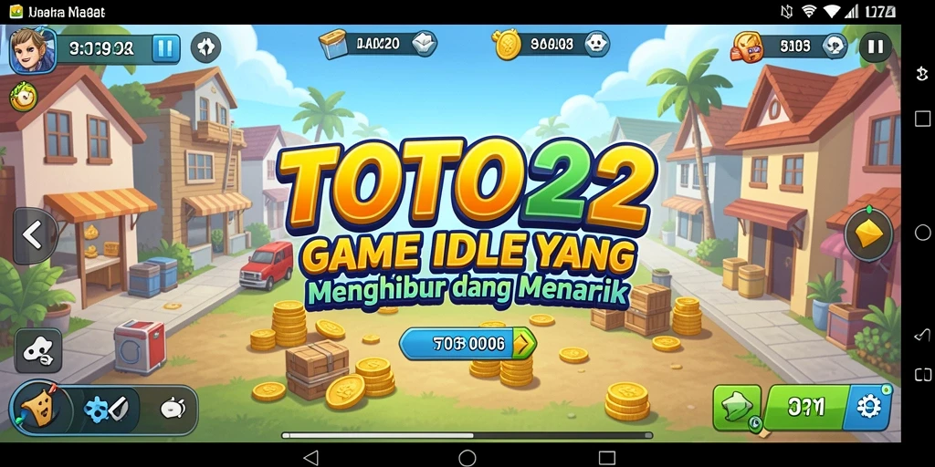 Tampilan gameplay TOTO22 menunjukkan keseruan dalam mengelola sumber daya.
